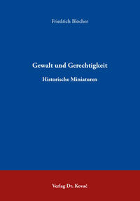 Gewalt und Gerechtigkeit