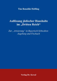 Auflösung jüdischer Haushalte im „Dritten Reich“