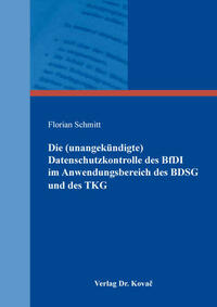 Die (unangekündigte) Datenschutzkontrolle des BfDI im Anwendungsbereich des BDSG und des TKG