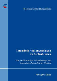 Intensivtierhaltungsanlagen im Außenbereich