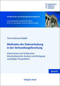 Methoden der Datenerhebung in der Verhandlungsforschung