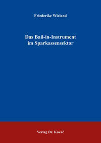 Das Bail-in-Instrument im Sparkassensektor