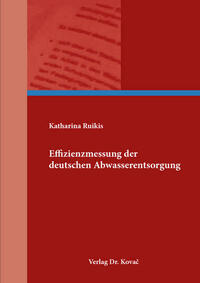 Effizienzmessung der deutschen Abwasserentsorgung