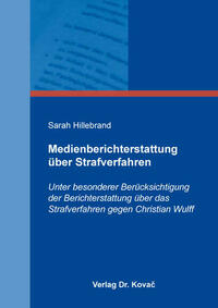 Medienberichterstattung über Strafverfahren