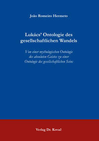 Lukács’ Ontologie des gesellschaftlichen Wandels