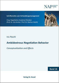 Ambidextrous Negotiation Behavior