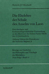 Die Ehelehre der Schule des Anselm von Laon