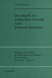 Der Begriff der praktischen Vernunft nach Johannes Buridanus