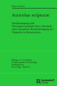 Auctoritas scripturae