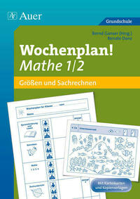 Wochenplan Mathe 1/2, Größen und Sachrechnen