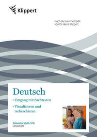 Sachtexte | Visualisieren und Recherchieren