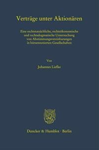 Verträge unter Aktionären.