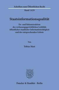 Staatsinformationsqualität.