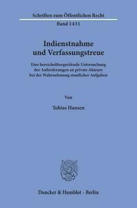 Indienstnahme und Verfassungstreue.