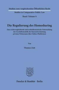 Die Regulierung des Homesharing.
