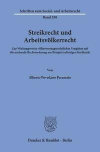Streikrecht und Arbeitsvölkerrecht.