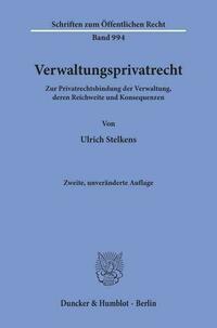 Verwaltungsprivatrecht.