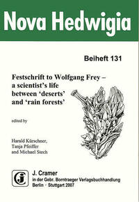Festschrift to Wolfgang Frey - a scientist's life between "deserts" and "rain forests"