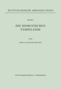 Die demotischen Tempeleide