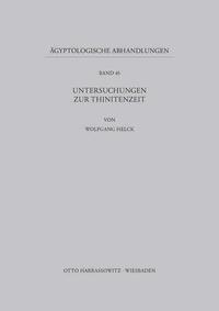 Untersuchungen zur Thinitenzeit