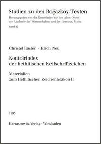 Konträr-Index der hethitischen Keilschriftzeichen