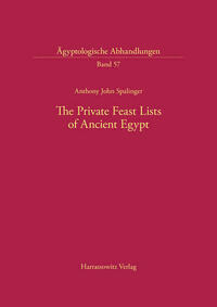 The Private Feast Lists of Ancient Egypt