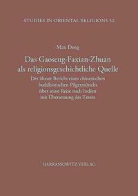 Das Gaoseng-Faxian-zhuan als religionsgeschichtliche Quelle