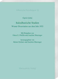 Italoalbanische Studien