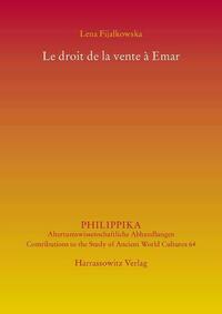 Le droit de la vente à Emar