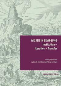 Wissen in Bewegung. Institution – Iteration – Transfer