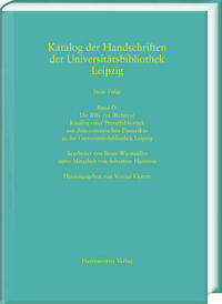 Die Rifāʿīya (Refaiya). Katalog einer Privatbibliothek aus dem osmanischen Damaskus in der Universitätsbibliothek Leipzig