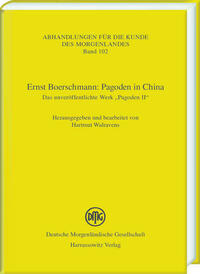 Ernst Boerschmann: Pagoden in China