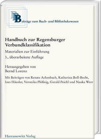 Handbuch zur Regensburger Verbundklassifikation