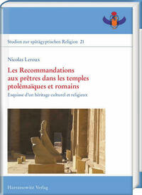 Les Recommandations aux prêtres dans les temples ptolémaïques et romains