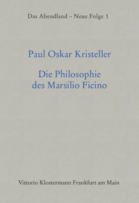 Die Philosophie des Marsilio Ficino
