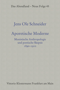Aporetische Moderne