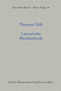 Literarische Musikästhetik