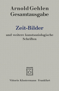 Zeit-Bilder und weitere kunstsoziologische Schriften
