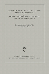 Ocio y ociosidad en el siglo XVIII español e italiano