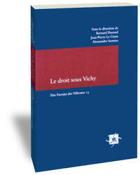 Le droit sous Vichy