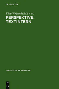 Perspektive: textintern