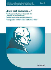 "Durst nach Erkenntnis..."