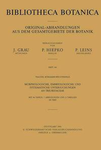 Morphologische, embryologische und systematische Untersuchungen an Triuridiaceae