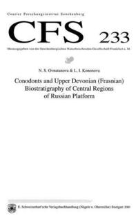 Conodonts and Upper Devonian (Frasnian) Biostratigraphy of Central Regions of Russian Platform