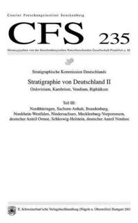 Stratigraphie von Deutschland II: Ordovizium, Kambrium, Vendium, Riphäikum