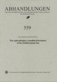 The Aphroditoidea (Annelida: Polychaeta) of the Mediterranean Sea