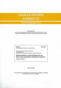 Stoffmengenflüsse und Energiebedarf bei der Gewinnung ausgewählter mineralischer Rohstoffe. Teilstudie Nickel
