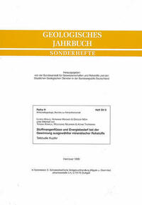 Stoffmengenflüsse und Energiebedarf bei der Gewinnung ausgewählter mineralischer Rohstoffe. Teilstudie Kupfer
