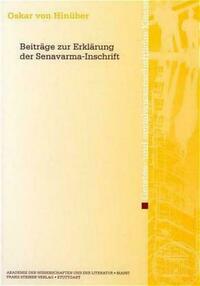 Beiträge zur Erklärung der Senavarma-Inschrift