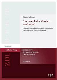 Grammatik der Mundart von Laurein